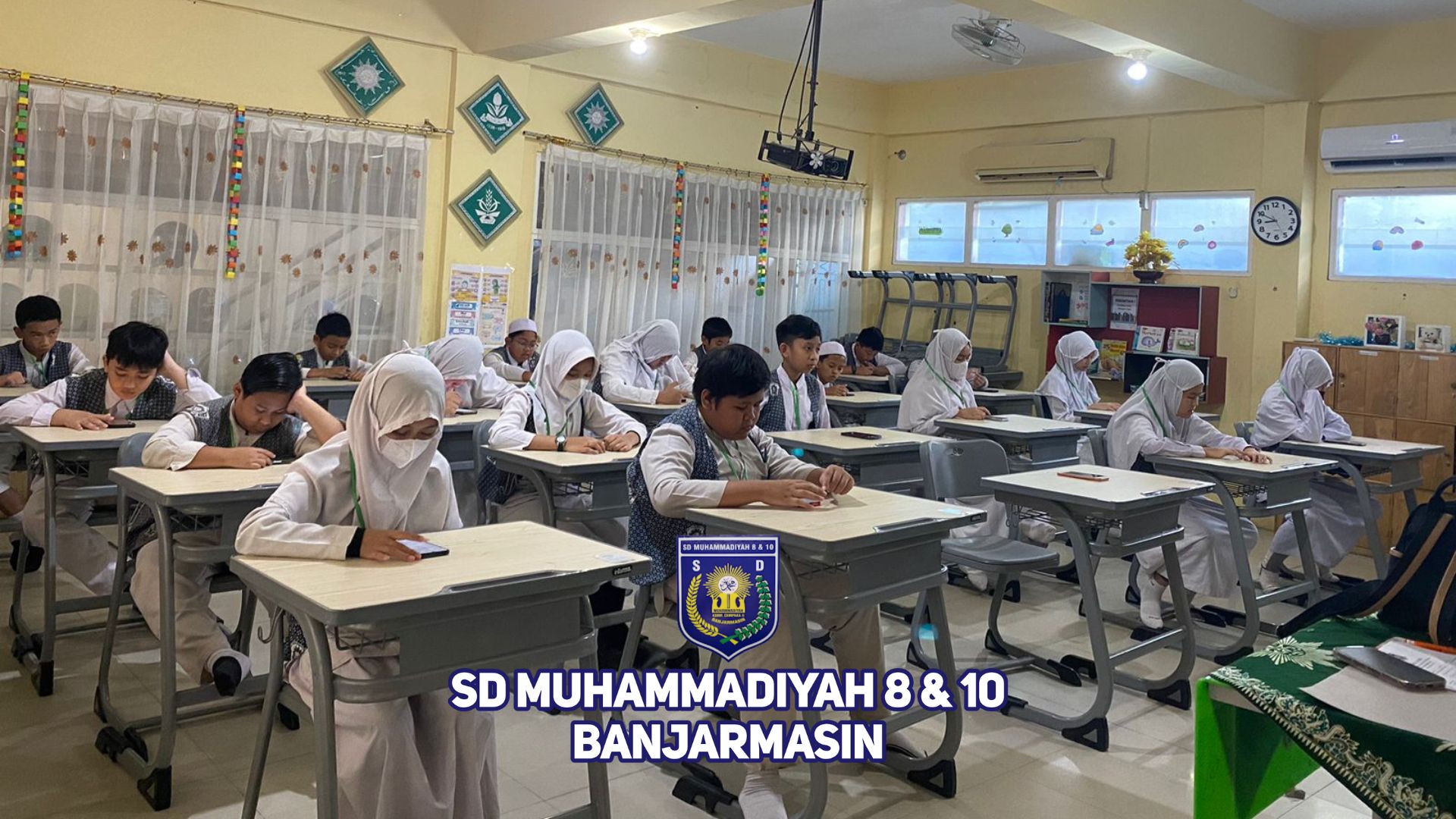 You are currently viewing Pelaksanaan Assessment Ujian Akhir Sekolah Kelas 6 SD Muhammadiyah 8 & 10 Banjarmasin Berlangsung Selama 6 Hari